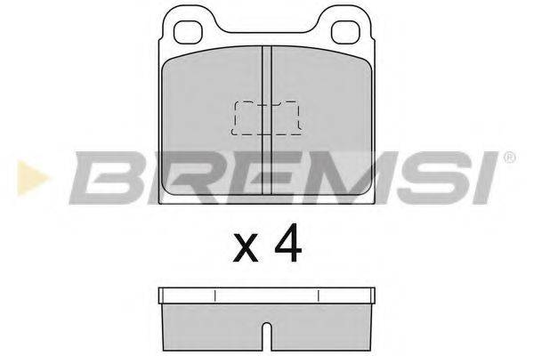 BREMSI BP2091