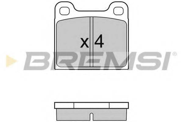 BREMSI BP2096