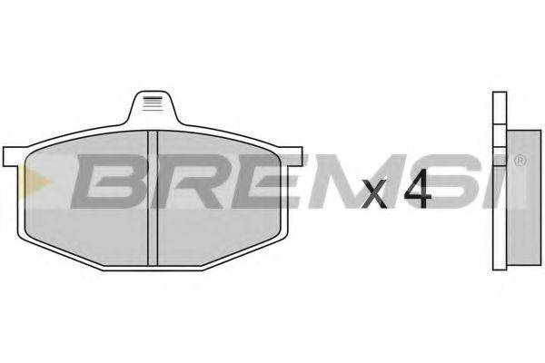 BREMSI BP2124