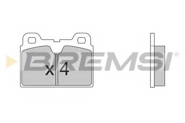 BREMSI BP2202