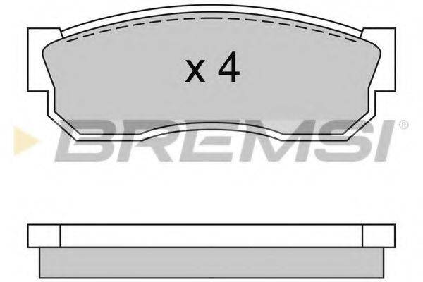BREMSI BP2246