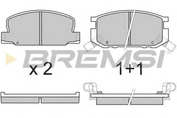 BREMSI BP2308