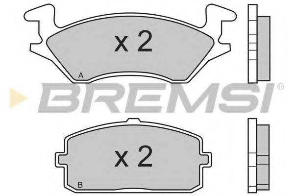 BREMSI BP2324