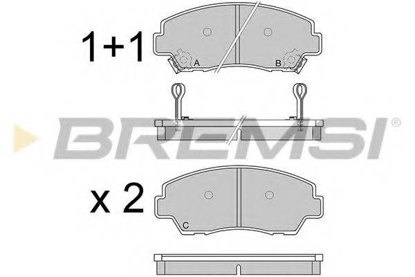BREMSI BP2326