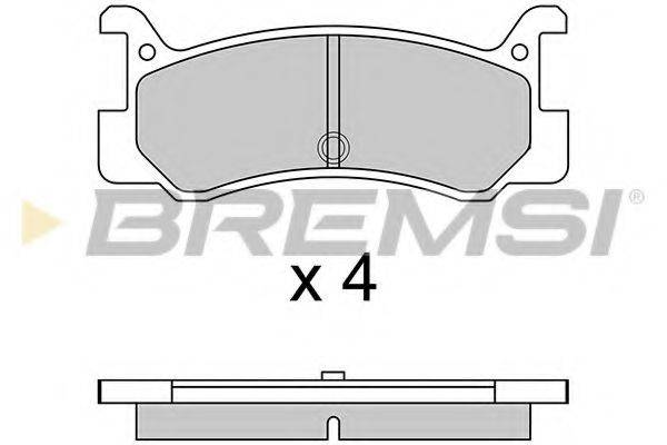 BREMSI BP2328