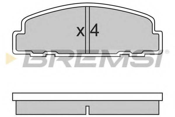 BREMSI BP2329