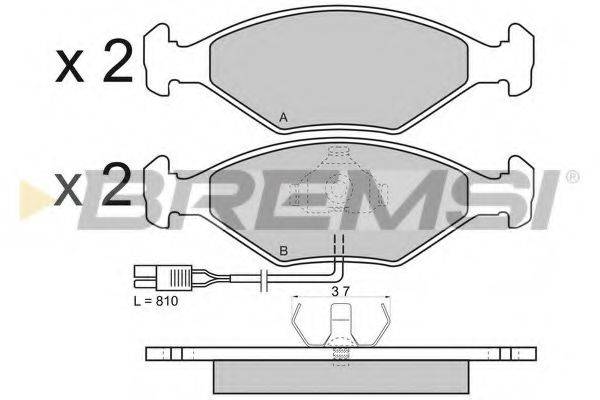 BREMSI BP2343