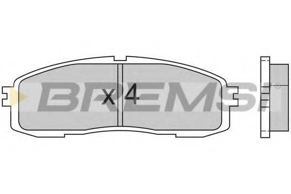 BREMSI BP2362