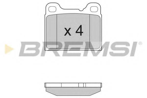 BREMSI BP2383