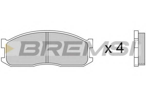 BREMSI BP2389