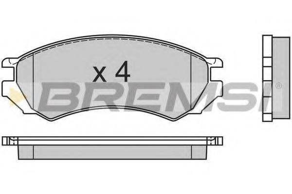 BREMSI BP2468