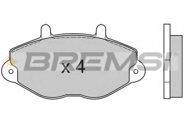 BREMSI BP2549
