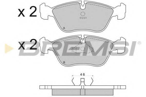 BREMSI BP2559