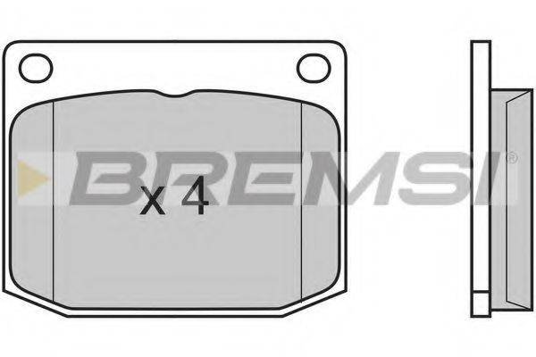 BREMSI BP2594