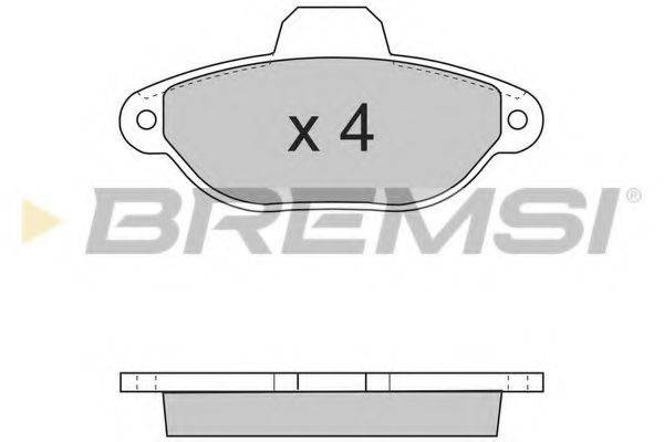 BREMSI BP2600
