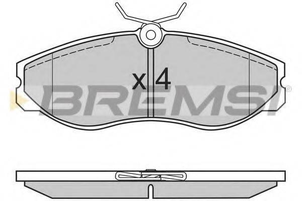 BREMSI BP2624