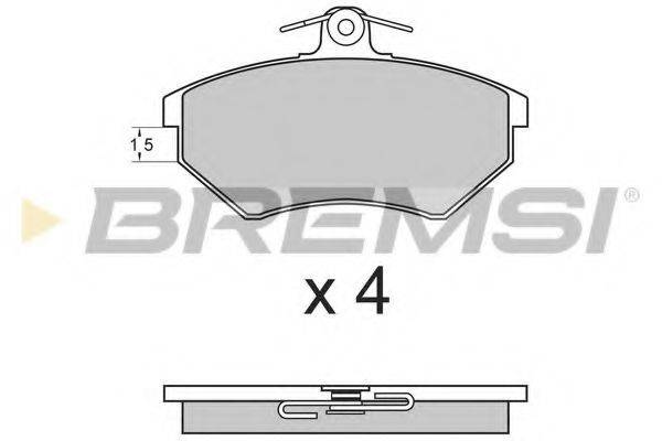 BREMSI BP2642