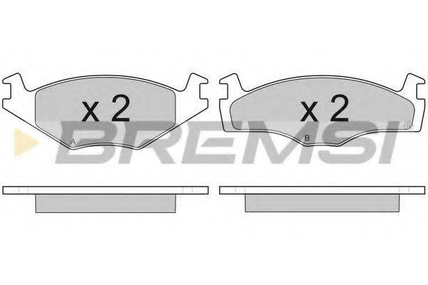 BREMSI BP2645