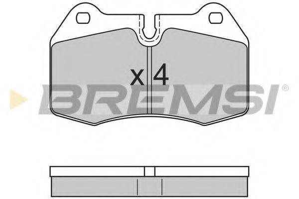 BREMSI BP2660