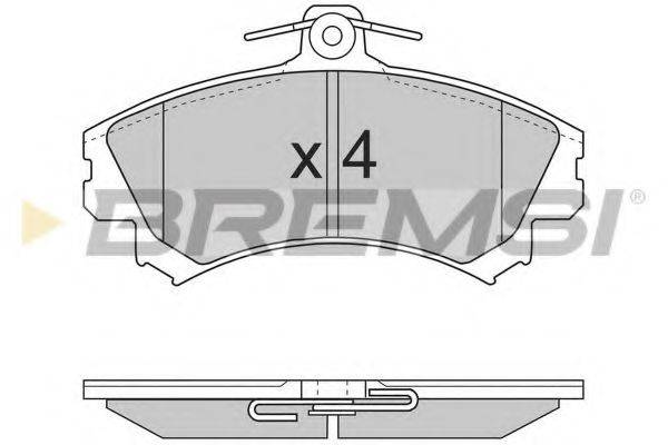 BREMSI BP2702