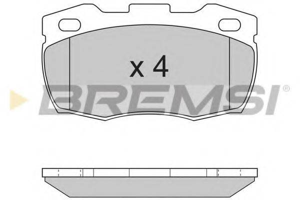 BREMSI BP2717