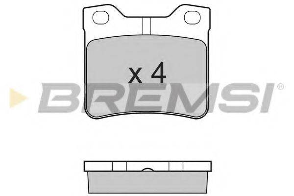 BREMSI BP2728