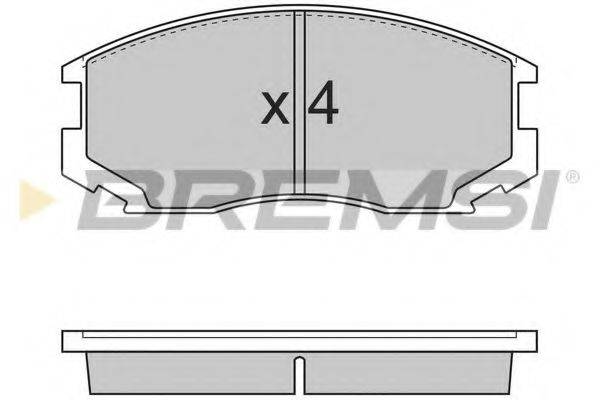 BREMSI BP2732