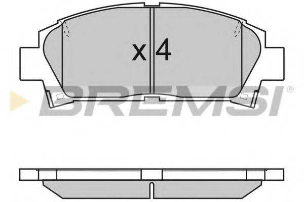 BREMSI BP2752