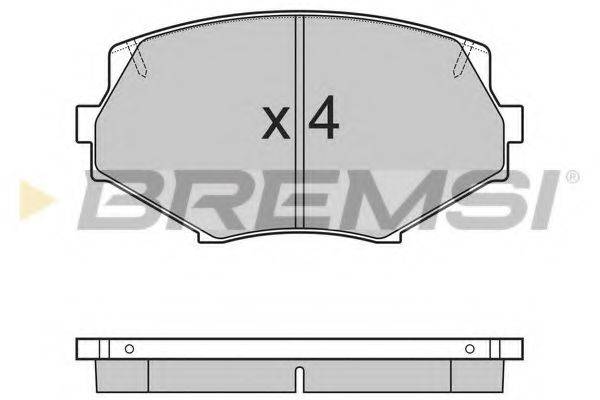 BREMSI BP2760
