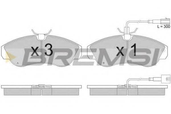 BREMSI BP2889