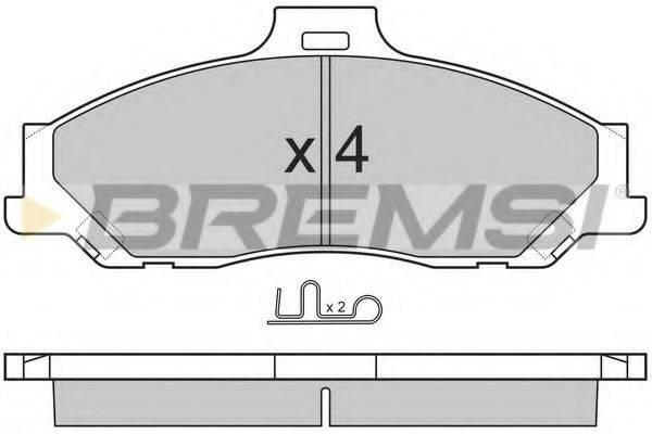 BREMSI BP2905