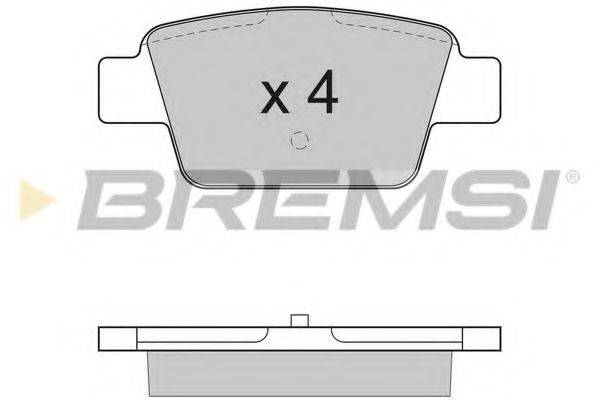 BREMSI BP2947