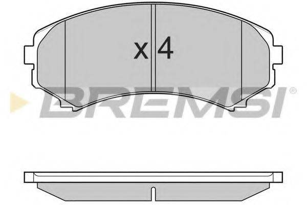 BREMSI BP3001