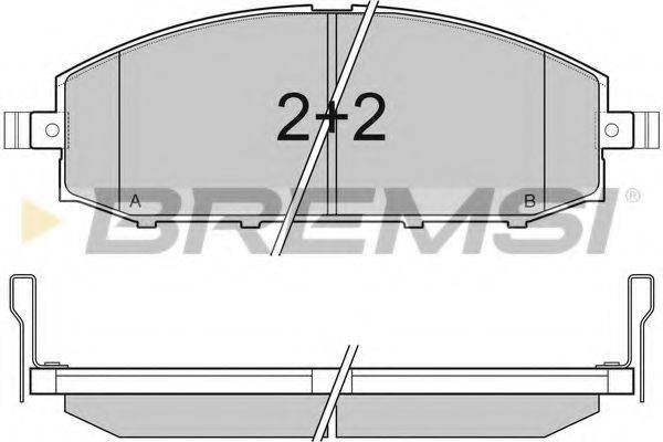 BREMSI BP3007