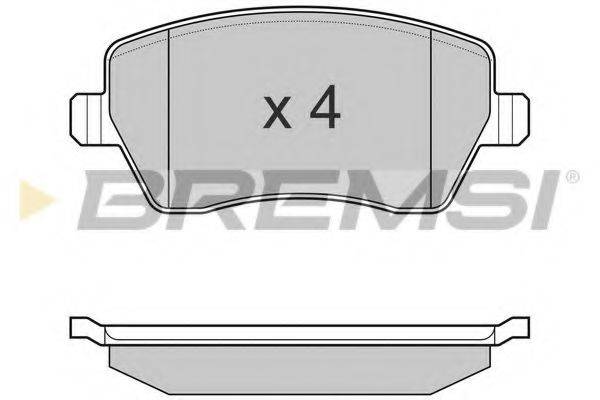 BREMSI BP3026