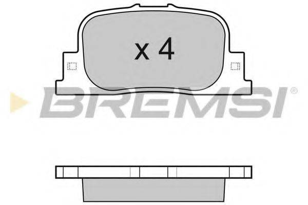 BREMSI BP3063