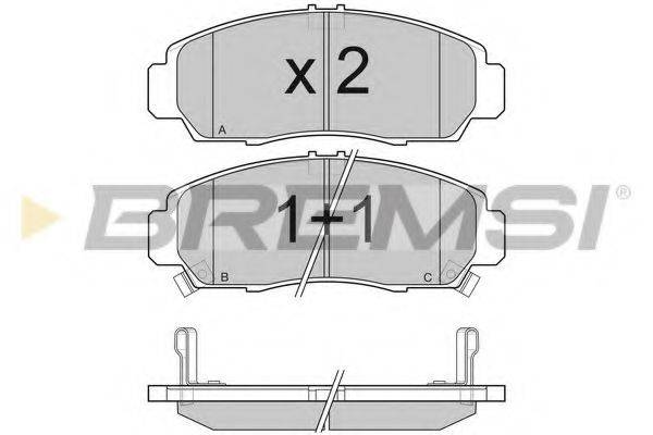 BREMSI BP3083