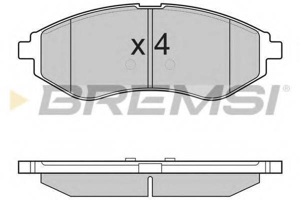 BREMSI BP3111