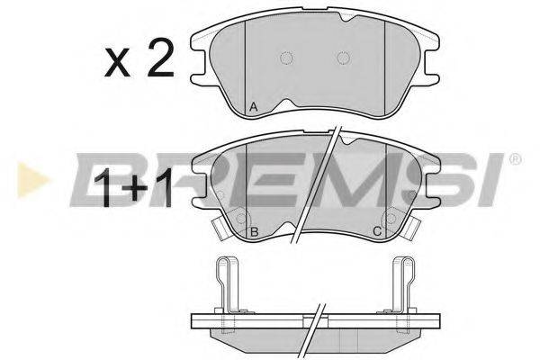 BREMSI BP3138