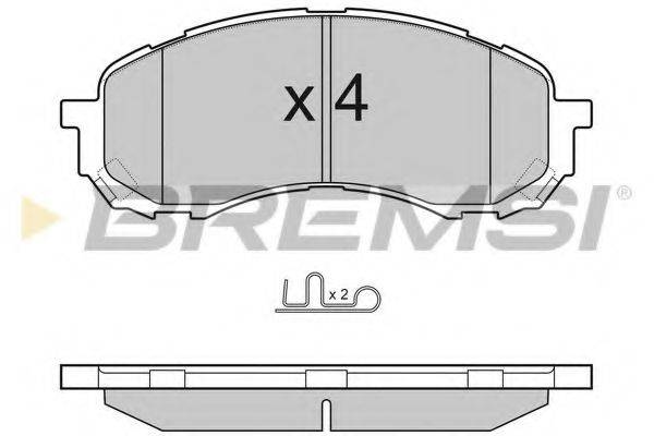 BREMSI BP3141