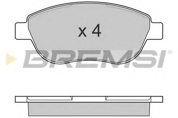 BREMSI BP3145