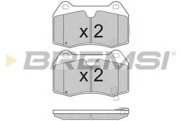 BREMSI BP3165