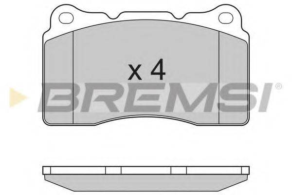 BREMSI BP3167