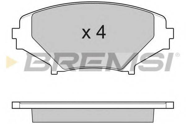 BREMSI BP3170