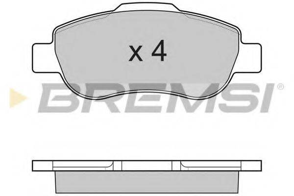 BREMSI BP3178