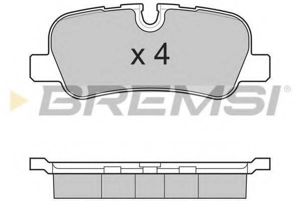 BREMSI BP3207