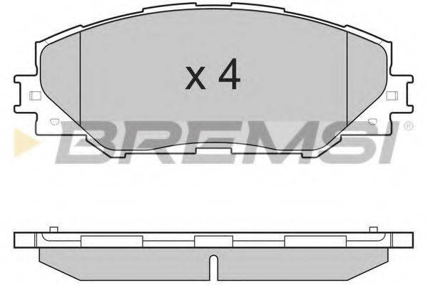 BREMSI BP3250
