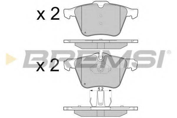 BREMSI BP3299