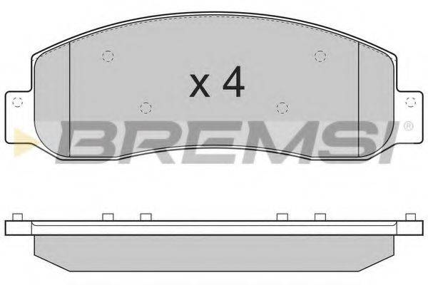 BREMSI BP3306