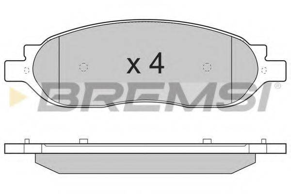 BREMSI BP3307